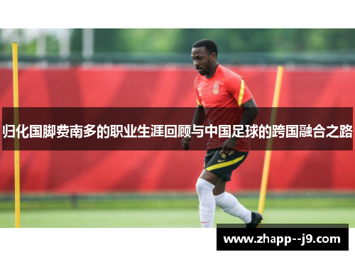 归化国脚费南多的职业生涯回顾与中国足球的跨国融合之路